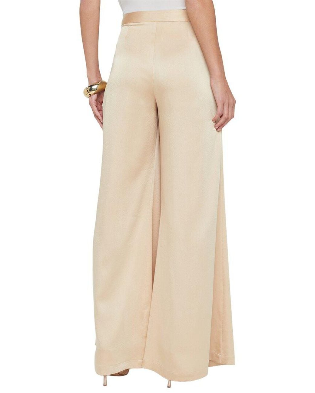 L'Agence Natural Aubrie Mid-Rise Wide Lg Pant