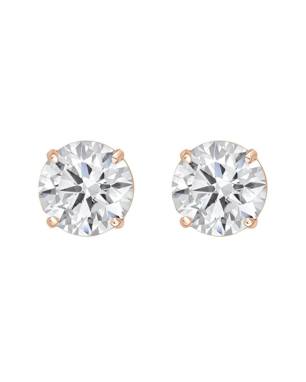 Diana M White Diana M. 14K 2.00 Ct. Tw. Lab-Grown Diamond Earrings