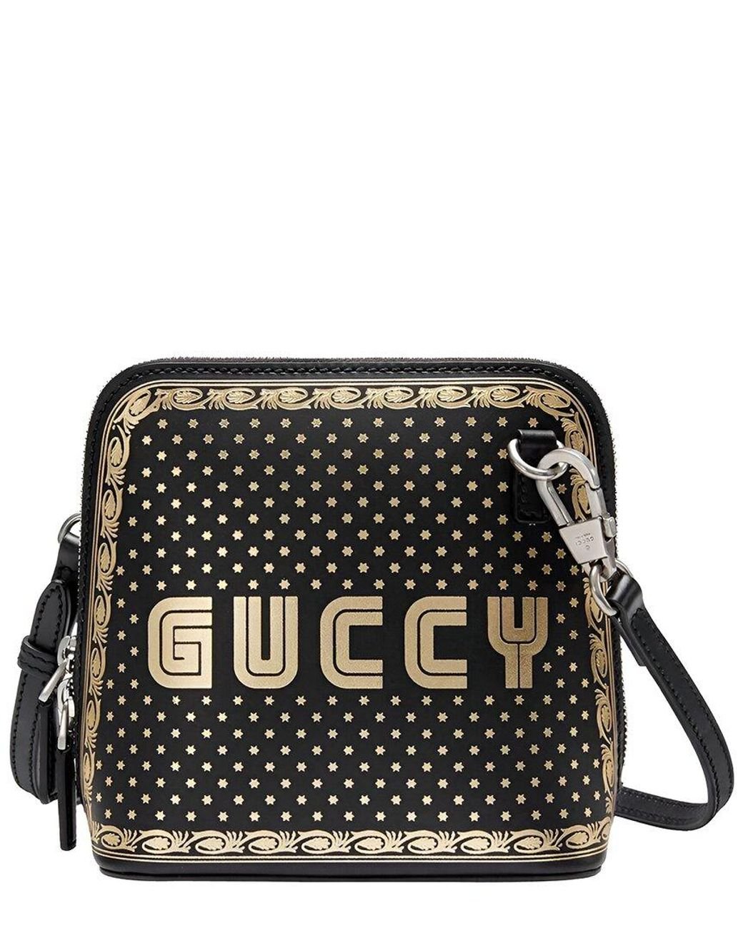Gucci Women's Guccy Sega Script Dome Mini Crossbody Bag