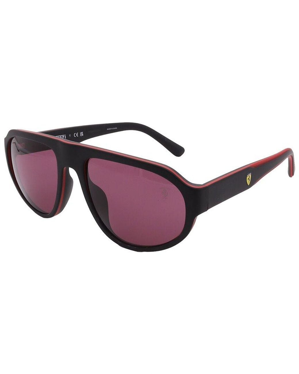 Ferrari Purple Fz6027U 57Mm Sunglasses for men