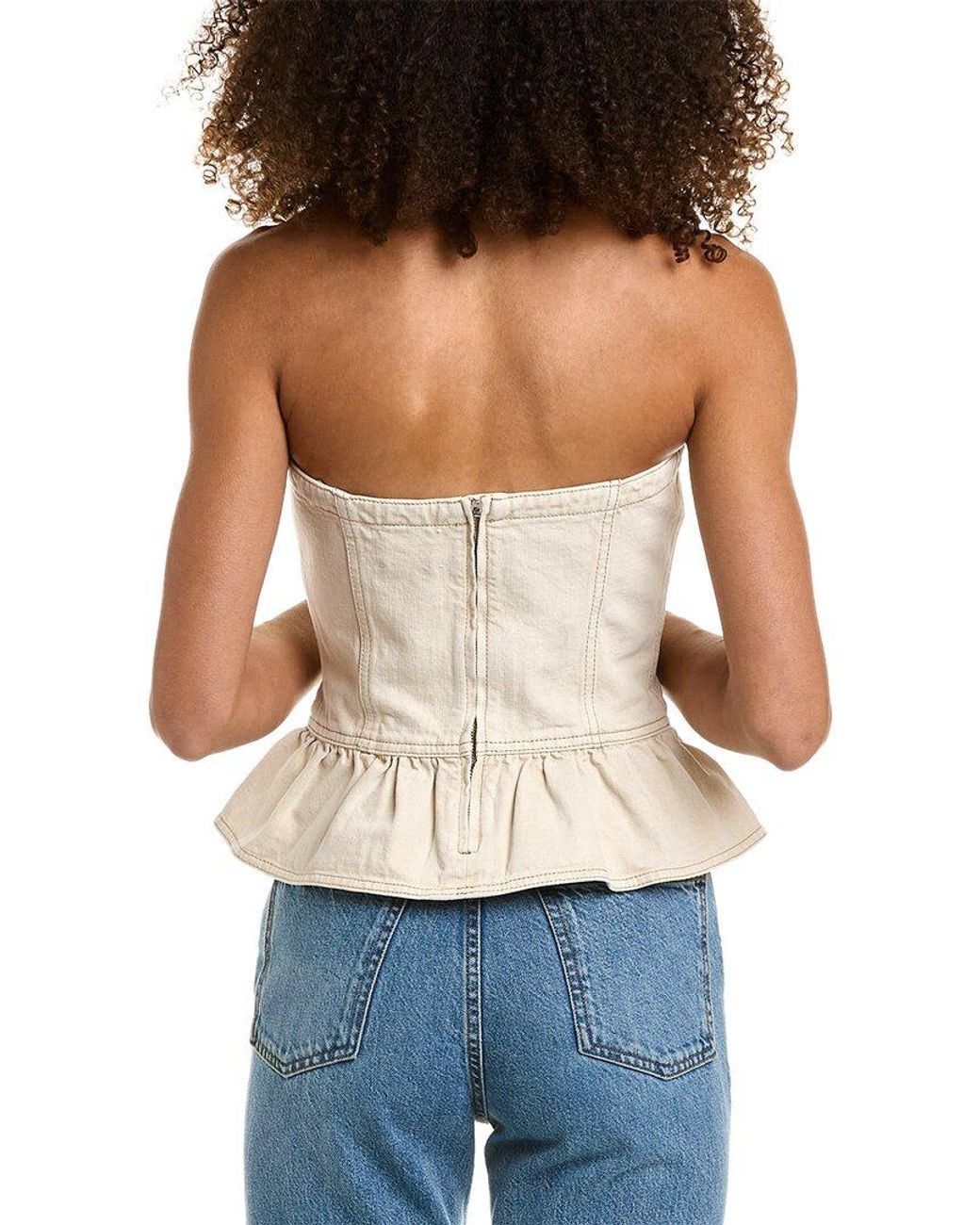 Isabel Marant Blue Etoile Solizinia Top