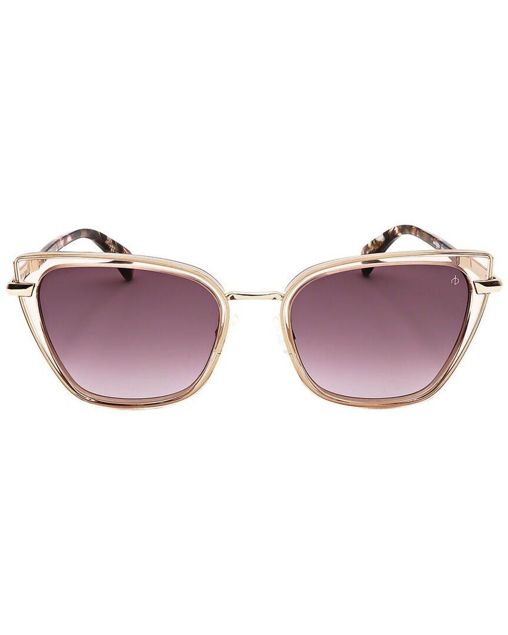 Rag & Bone Pink 56Mm Sunglasses