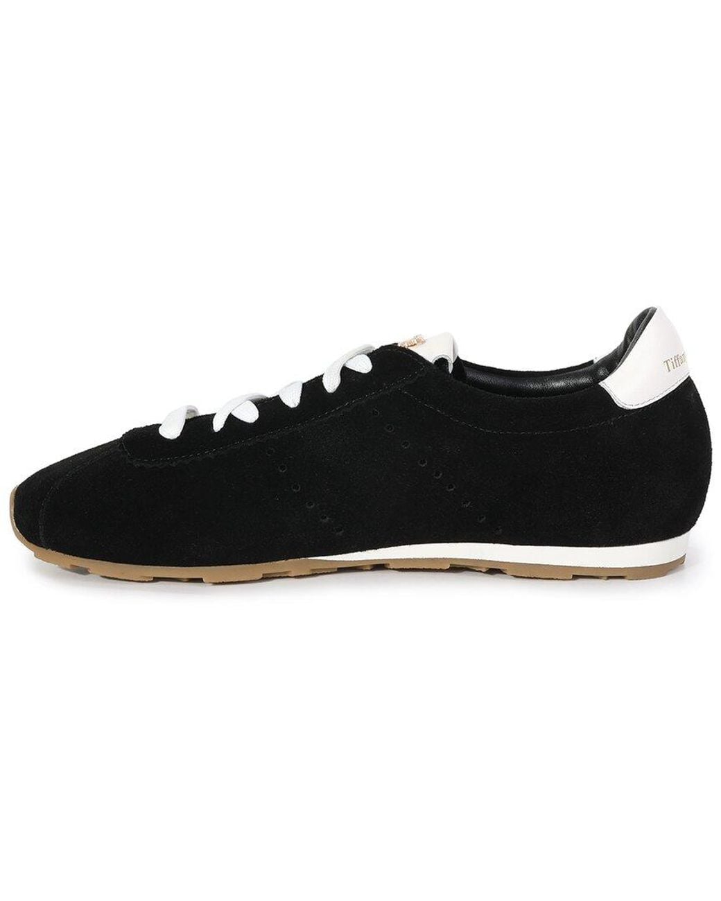 Tiffany & Fred Paris Black Suede Sneaker