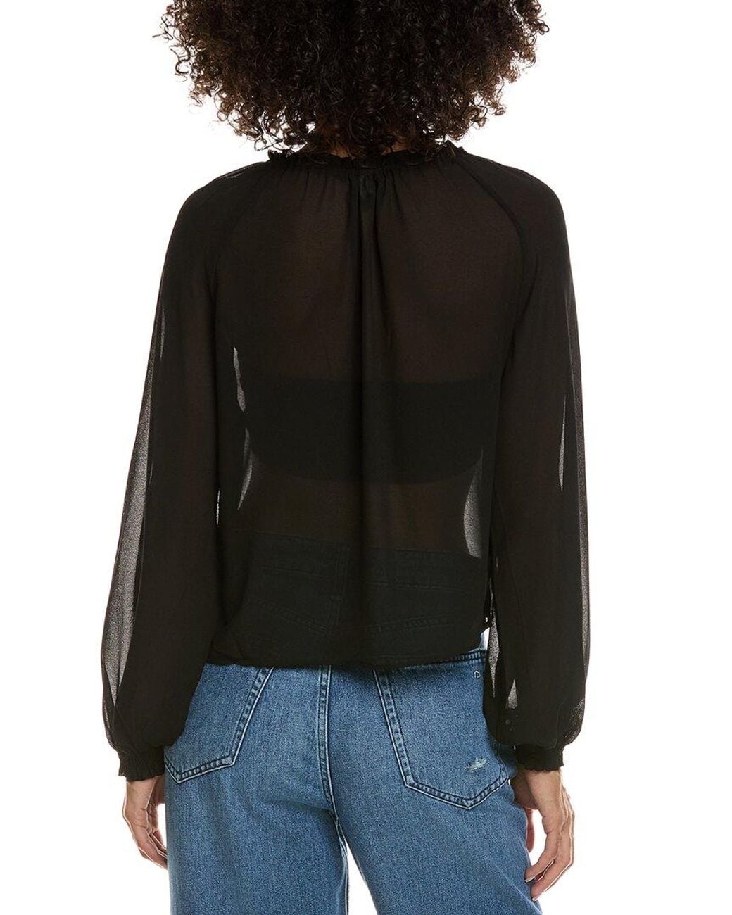 Bardot Black Landen Relaxed Blouse