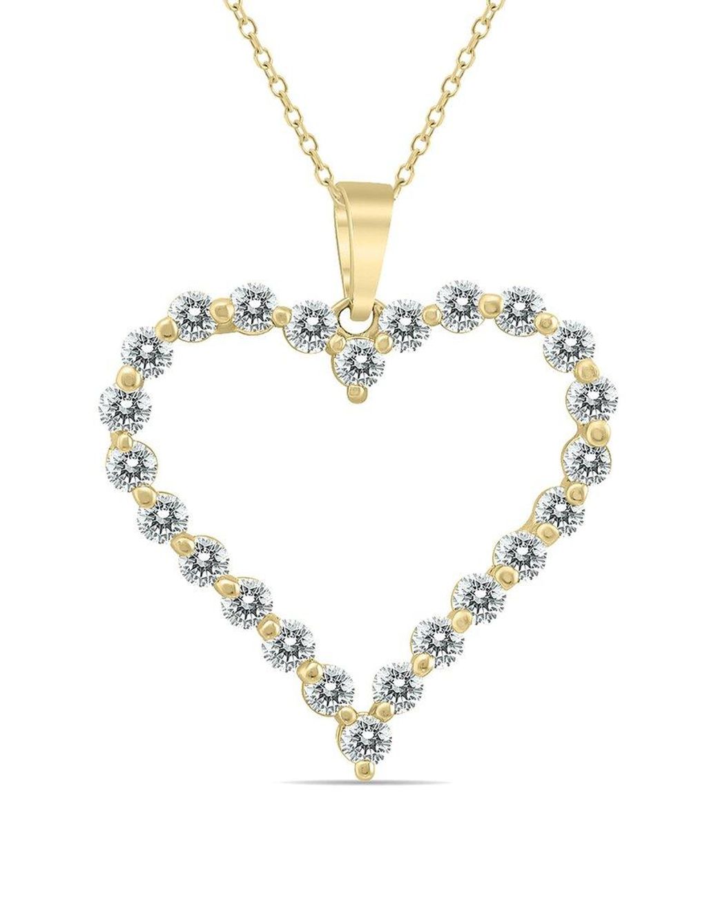 True Diamond Metallic 14k 1.00 Ct. Tw. Diamond Necklace