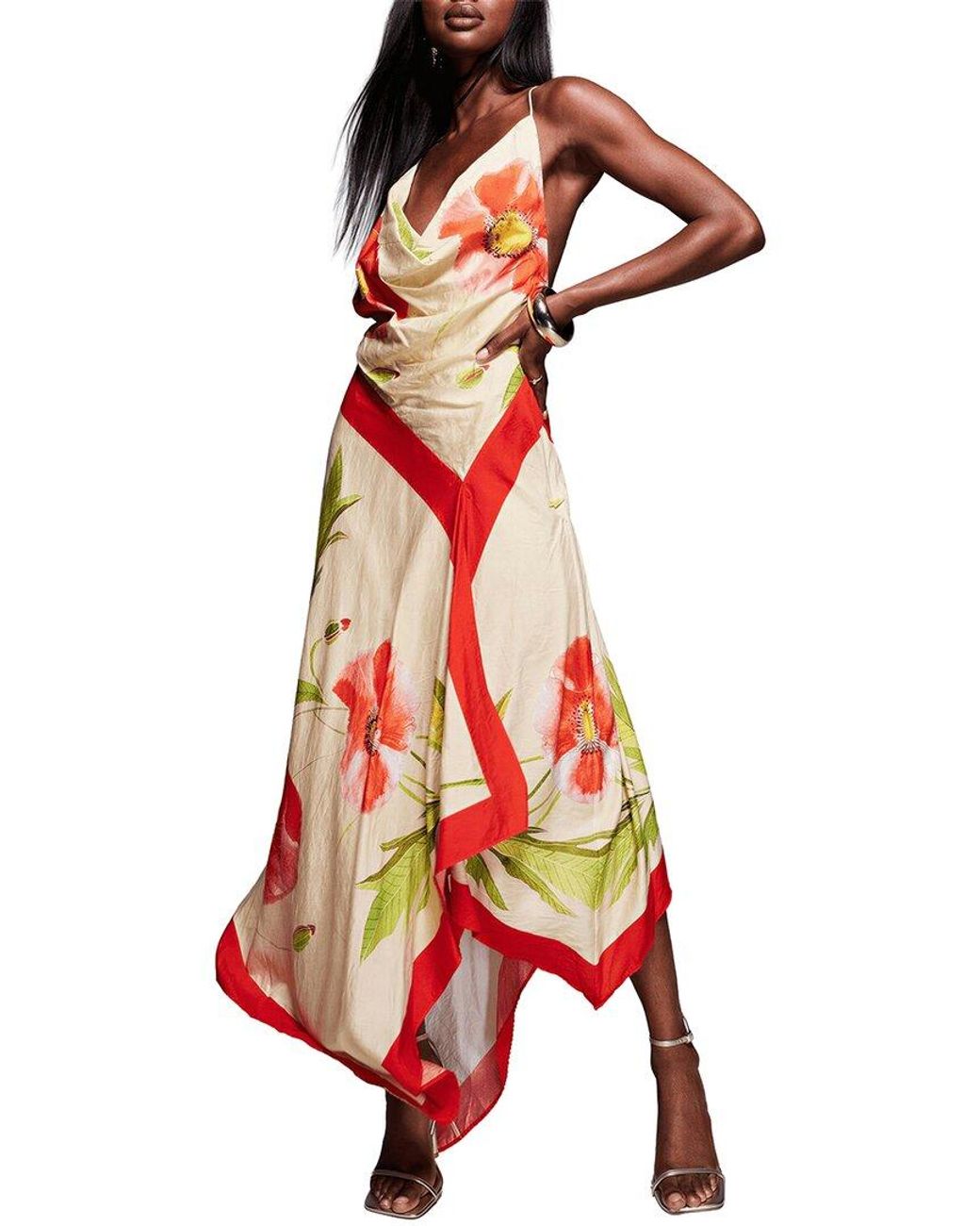 Dilireba Red Maxi Dress