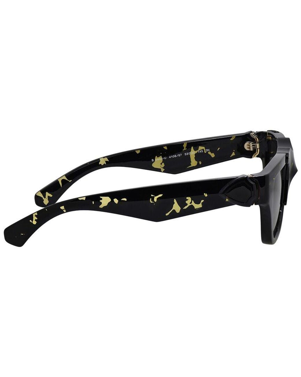Burberry Black Be4445U 53Mm Sunglasses for men