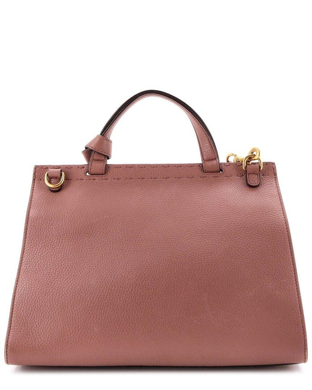 Gucci Multicolor Leather Gg Marmont Top Handle Bag Small (Authentic Pre-Loved)