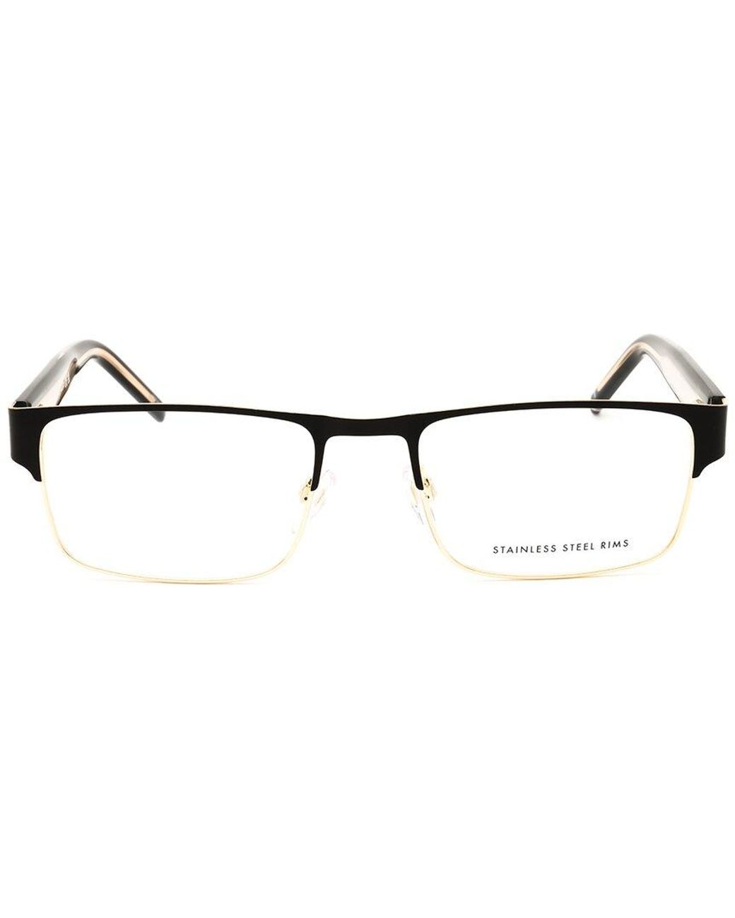 Tommy Hilfiger Black 55Mm Optical Frames for men