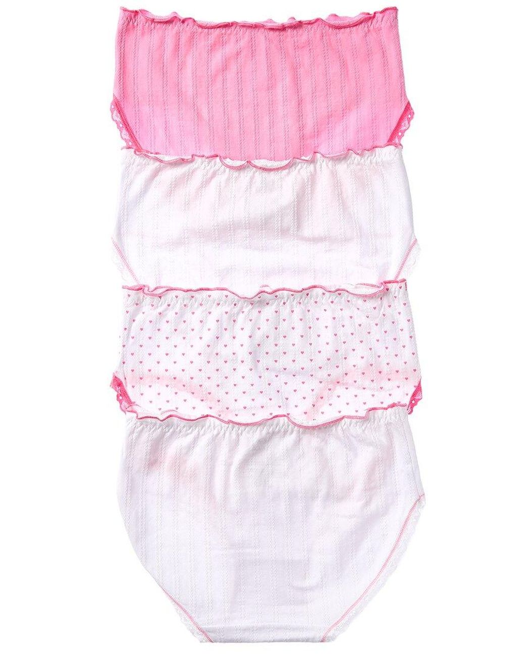 Sugar Pink 4Pk Hipster Underwear