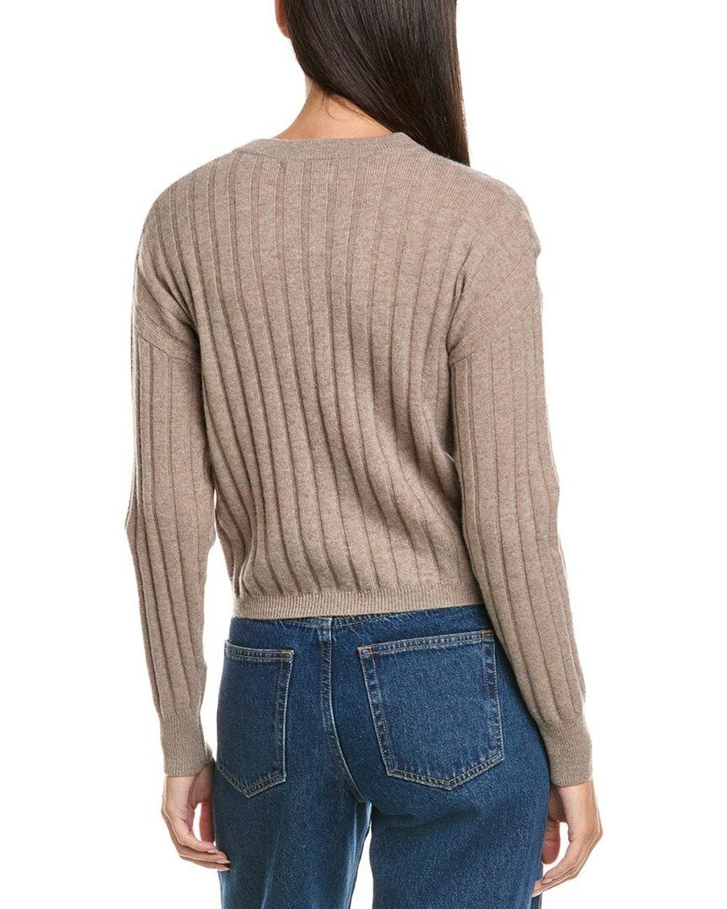 NAADAM Blue Wool & Cashmere-Blend Sweater