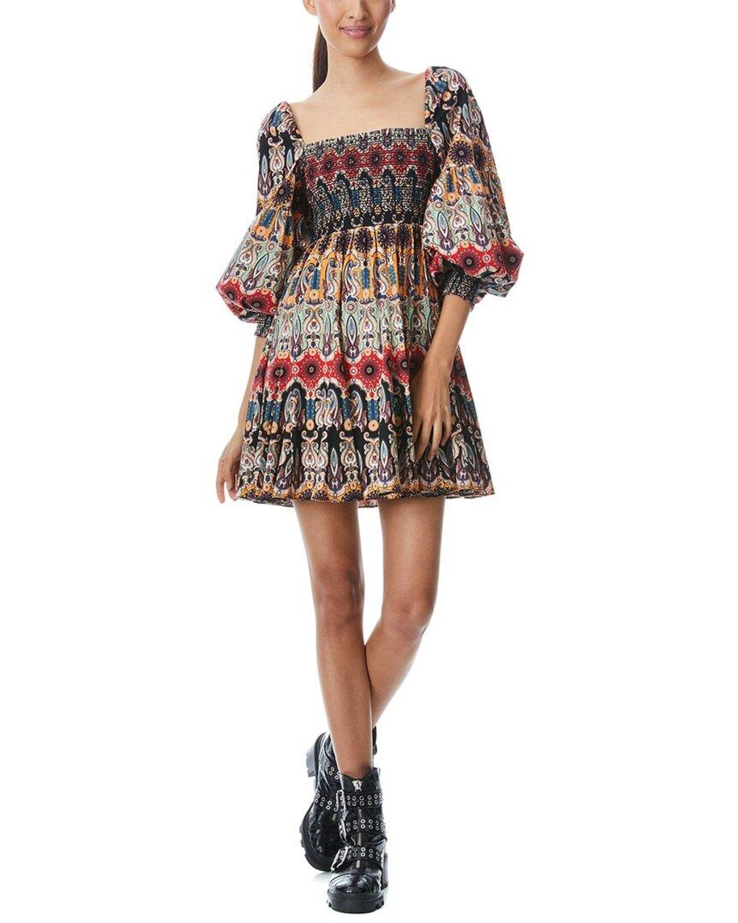 Alice + Olivia Alice + Olivia Julissa Empire Waist Mini Dress | Lyst Canada