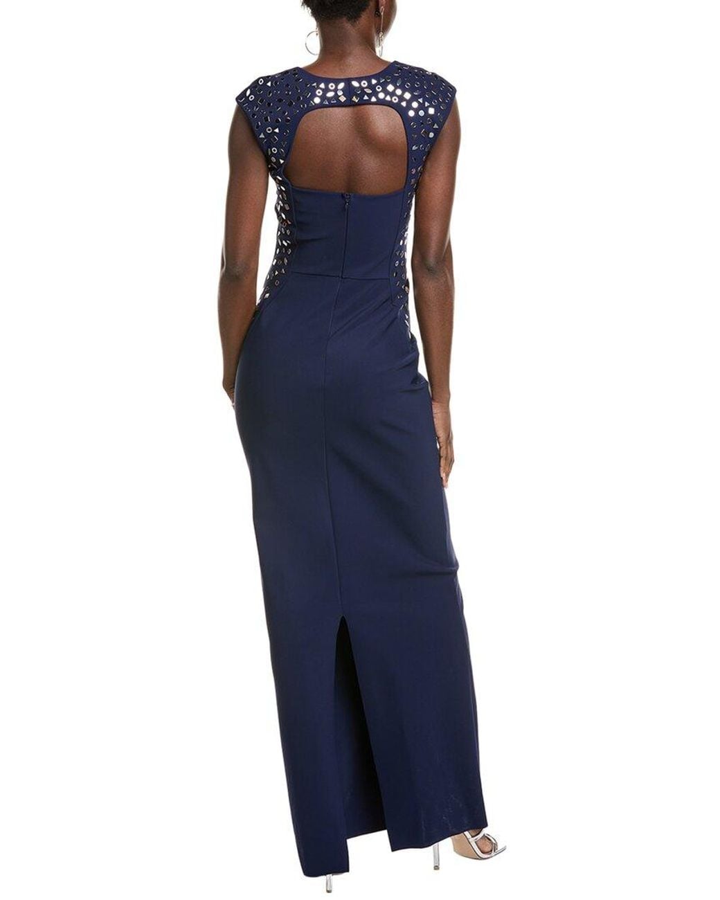La Petite Robe Di Chiara Boni Blue Kingai Gown