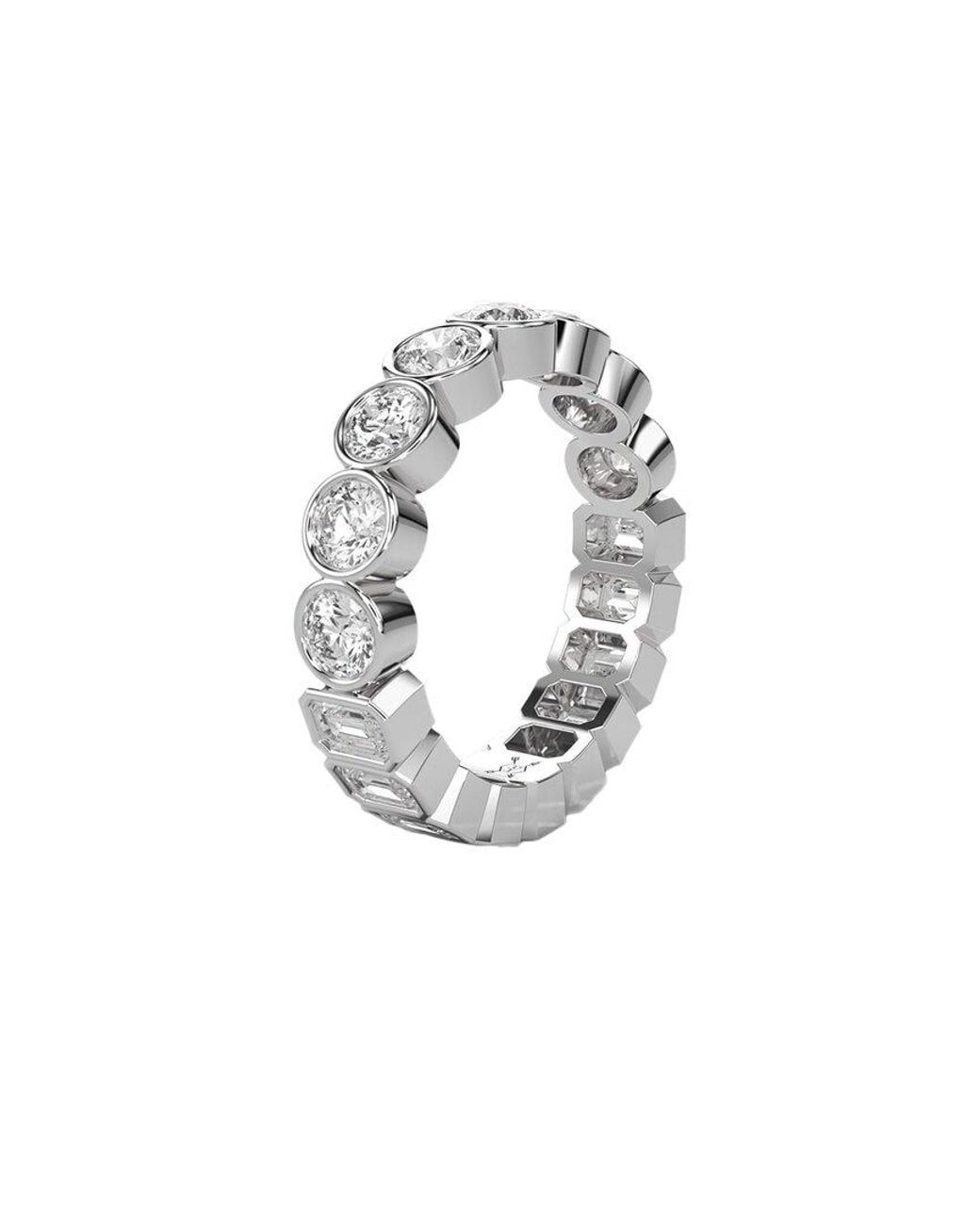 Lab Grown Diamonds White 14K 2.50 Ct. Tw. Lab-Grown Diamond Ring