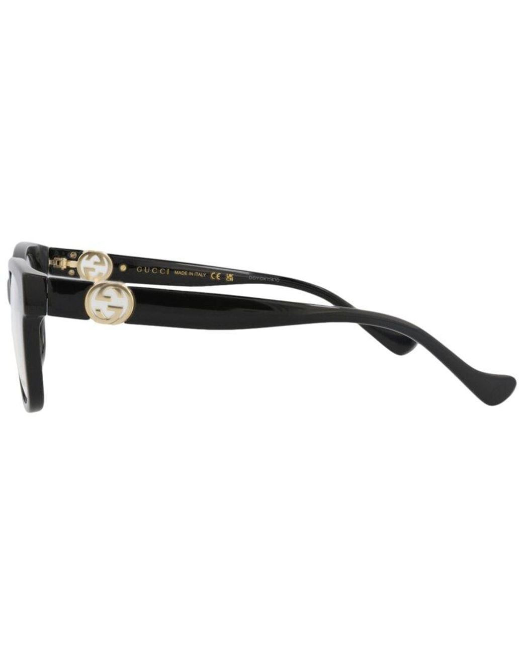 Gucci Black 51Mm Optical Frames