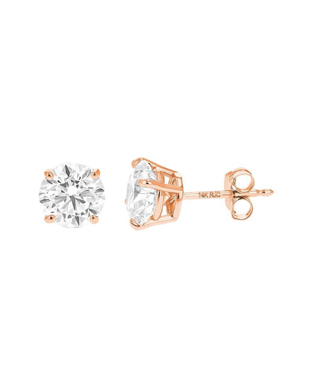 Amairah White 14K 2.00 Ct. Tw. Lab-Grown Diamond Studs