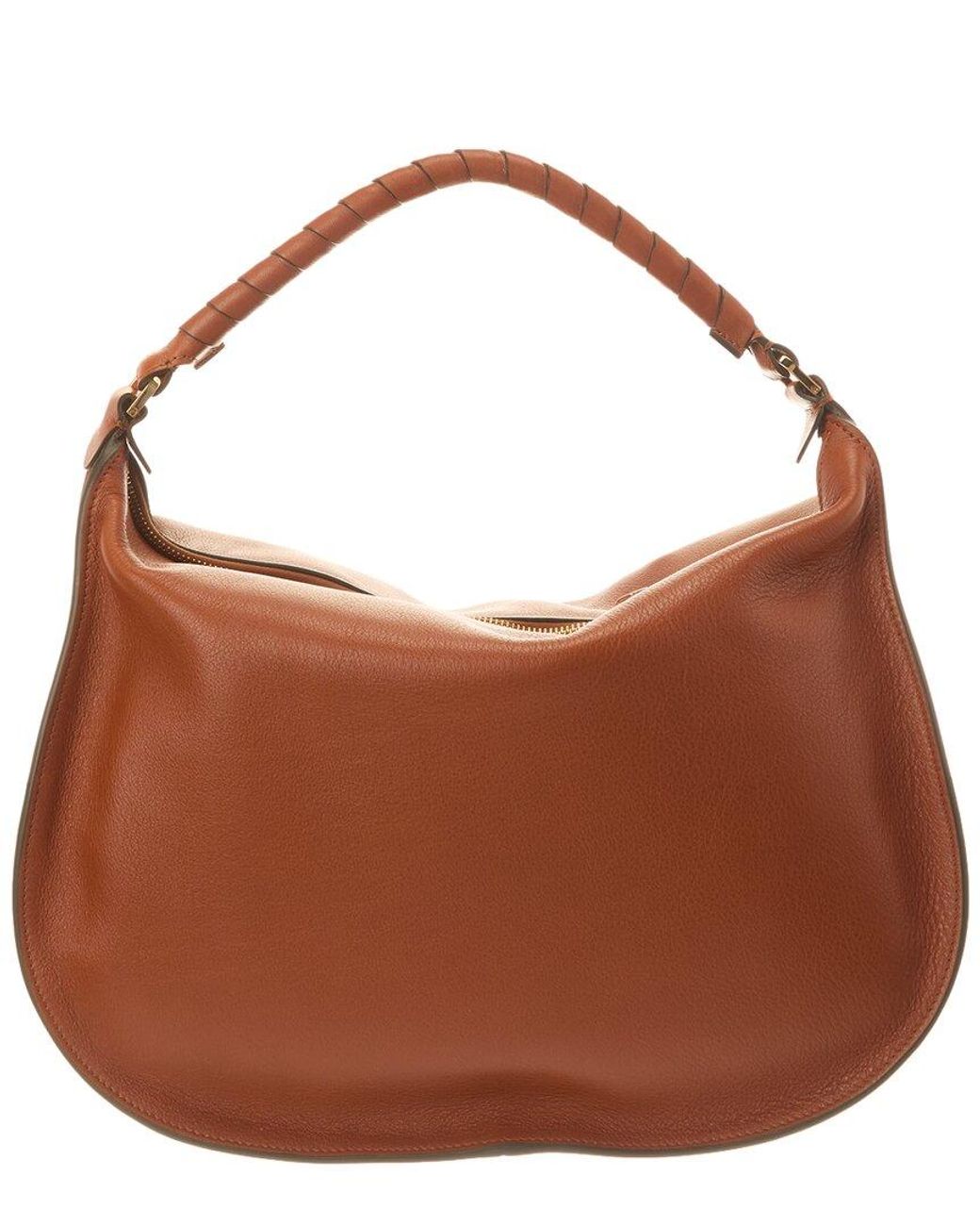 Chloé Brown Leather Medium Shoulder Bag
