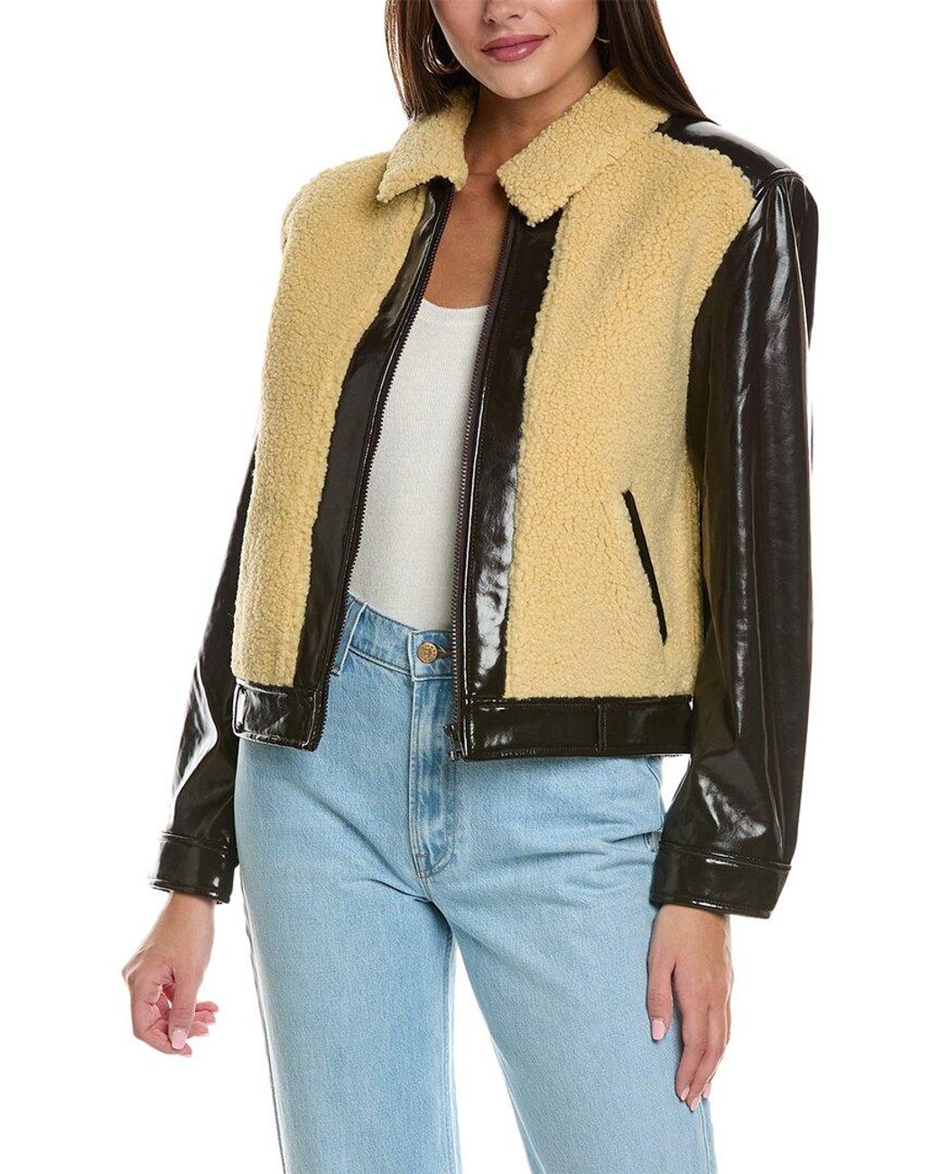 Mother Denim The Sidecar Jacket in Blue Lyst UK