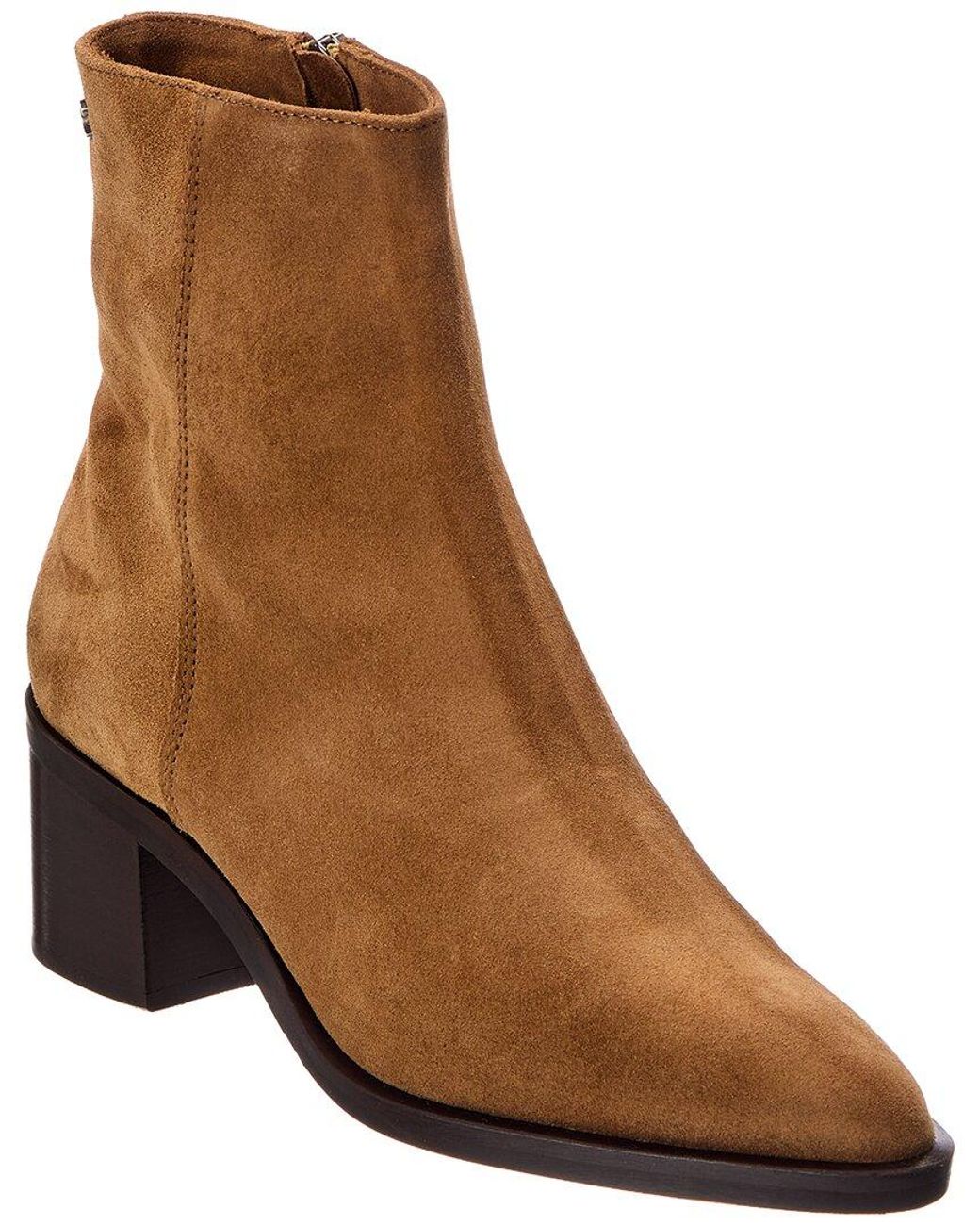 La Canadienne Brown Julieta Suede Bootie