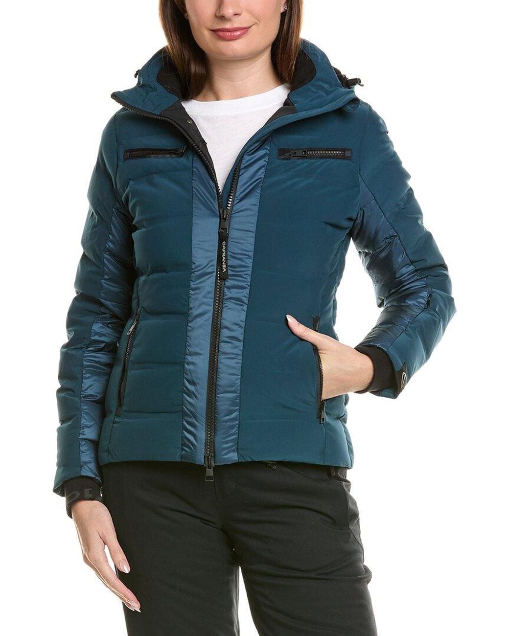 Capranea Blue Vanta Ii Wool-Blend Jacket