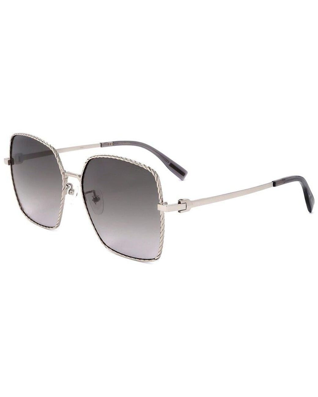 Trussardi Black Str398F 579X 59Mm Sunglasses