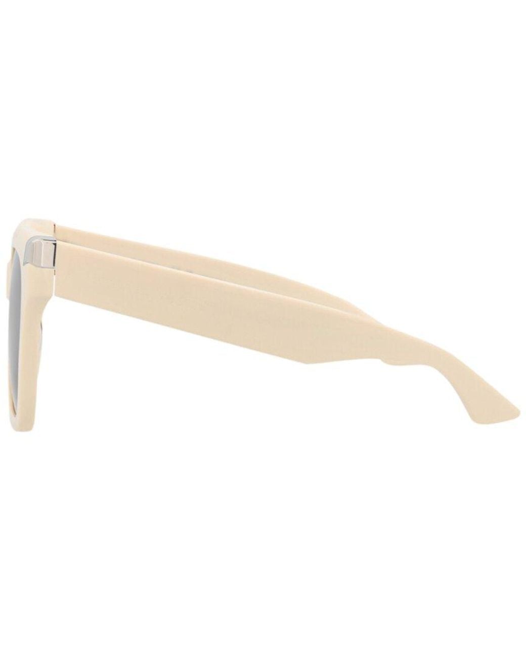 McQueen White Am0440S 53Mm Sunglasses