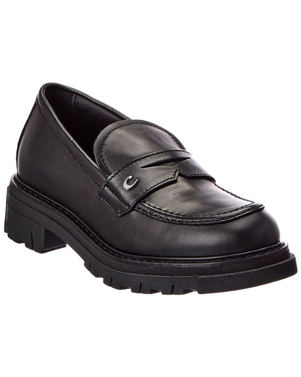 La Canadienne Black Doe Leather Loafer