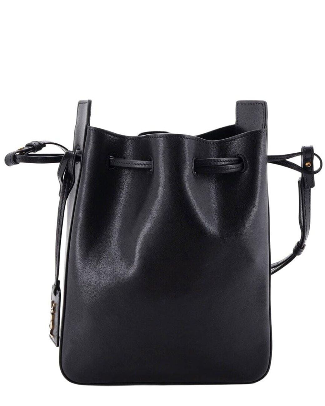 Saint Laurent Black Convertible Bucket Bag Small (authentic Pre-loved)