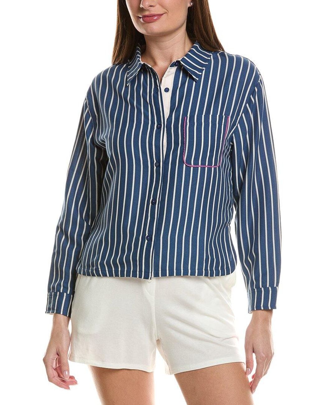 Honeydew Intimates Blue Brunch Date Shirt