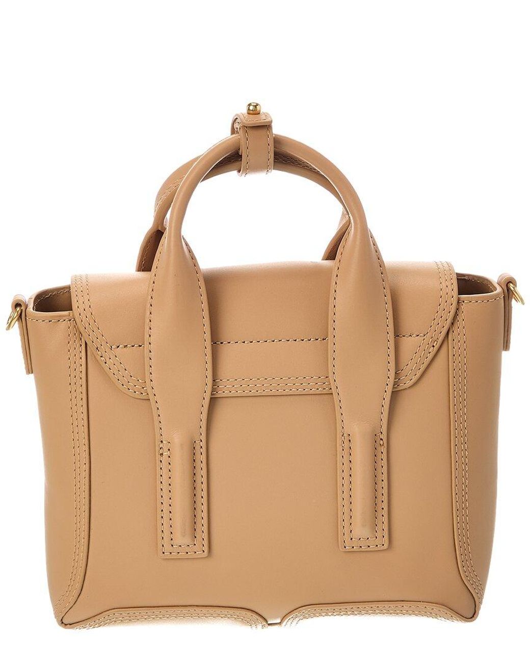 3.1 Phillip Lim Brown Pashli Leather Mini Satchel
