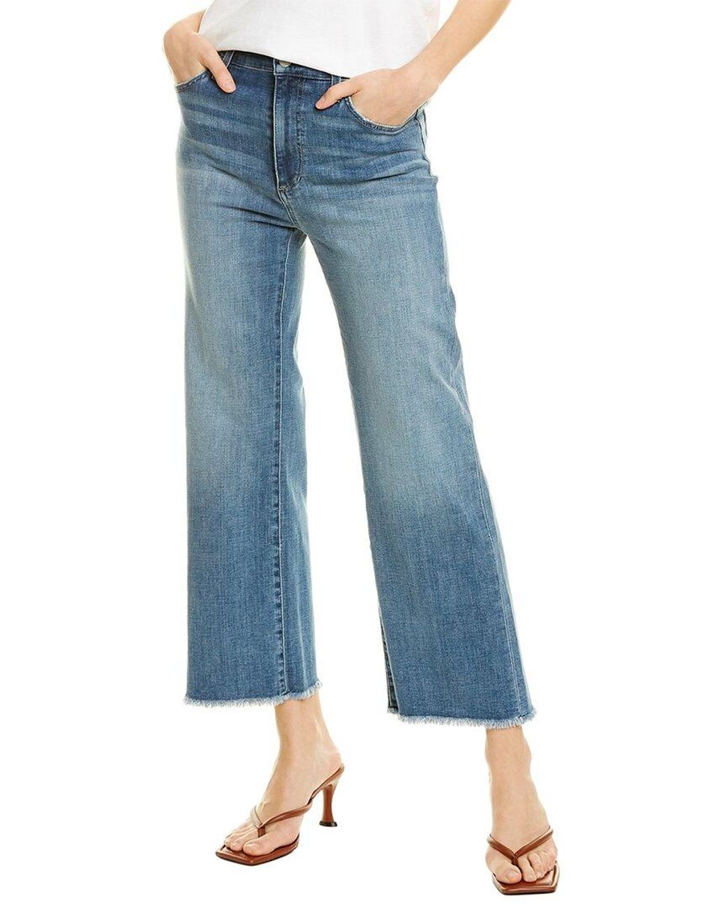 Joe's Jeans Agape High-rise Wide Leg Crop Jean in Blue | Lyst