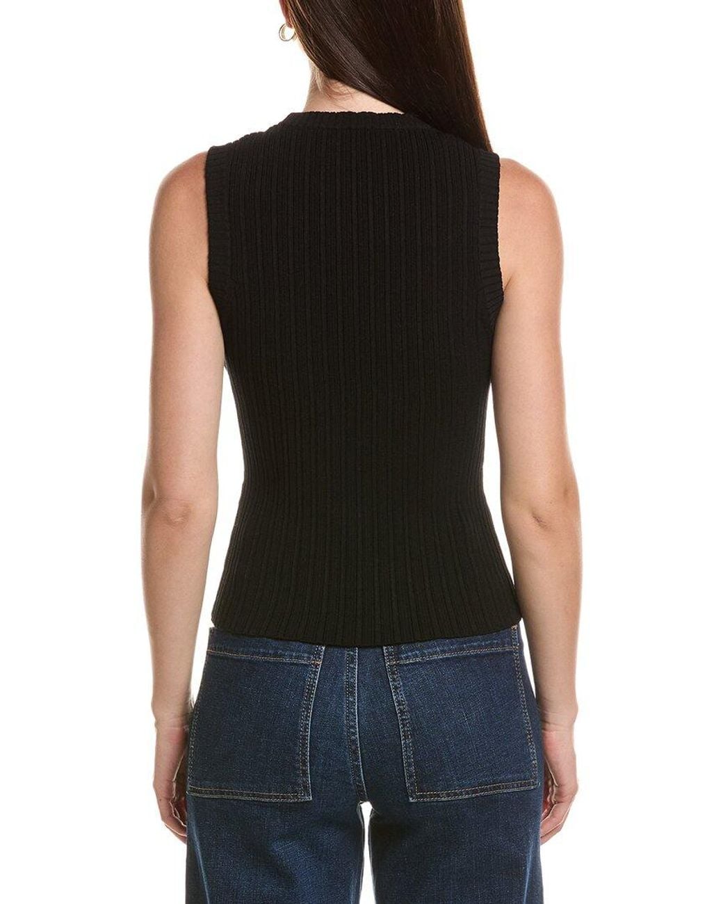 Ramy Brook Black Morgann Sweater