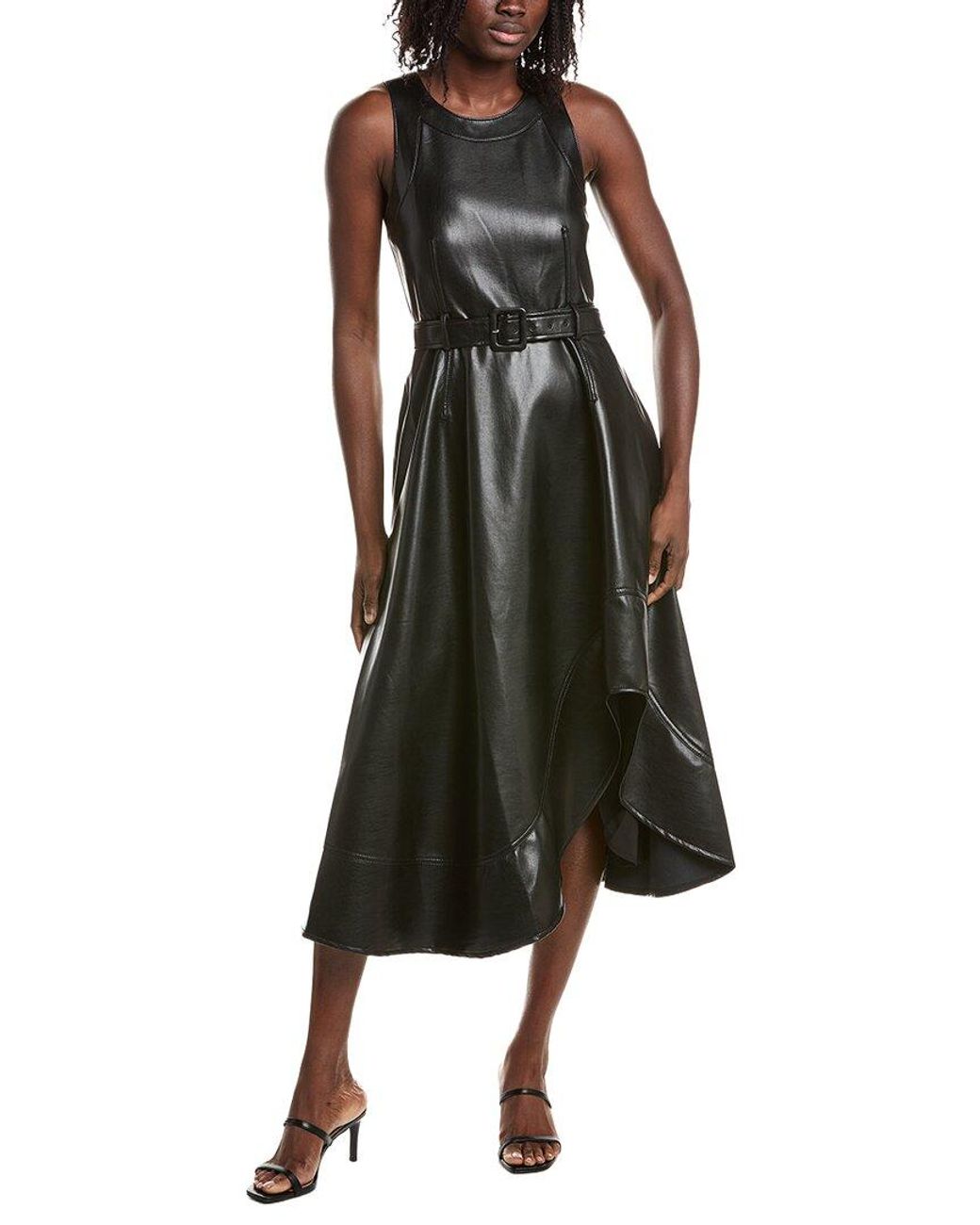 Cinq À Sept Black Zelda Midi Dress