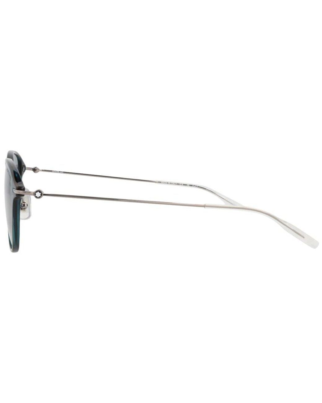 Montblanc Multicolor Mb0155S 51Mm Sunglasses for men