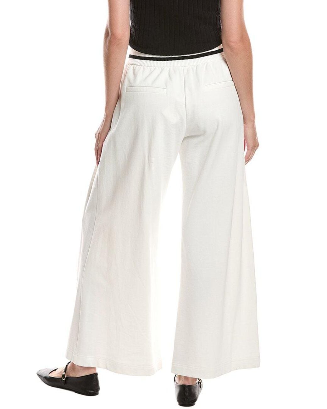 Brunello Cucinelli White Gym Pant