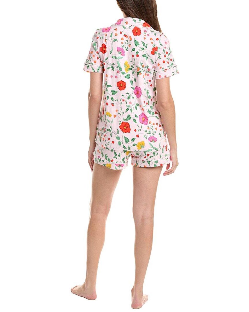 Bedhead White 2Pc Short Pajama Set