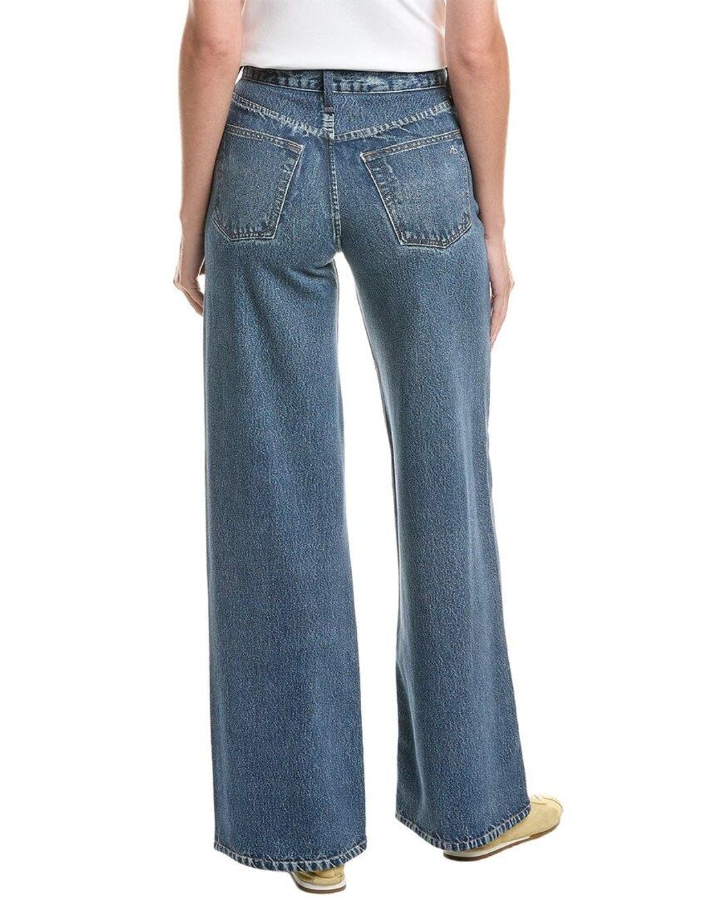 Rag & Bone Blue Miramar Terry Sofie Full Pant