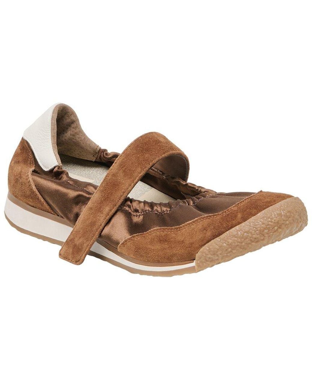 Dolce Vita Brown Spruce Satin Flat