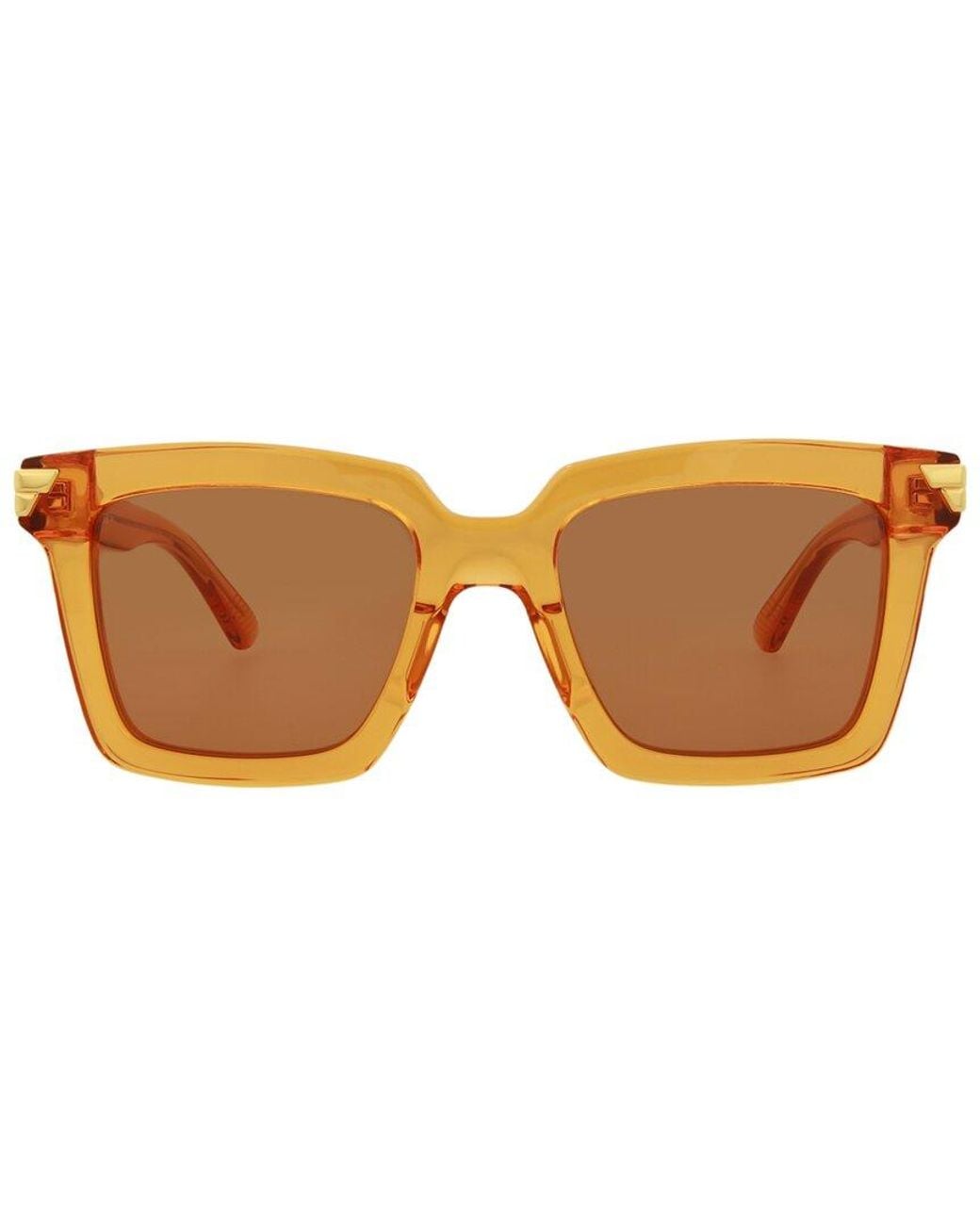 Bottega Veneta Brown Bv1005S 53Mm Sunglasses