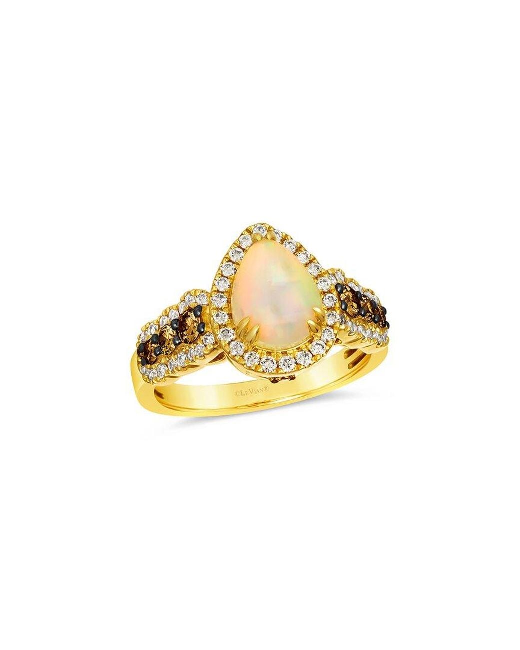 Le Vian Metallic Neopolitan Opaltm 14k 1.73 Ct. Tw. Diamond & Opal Ring