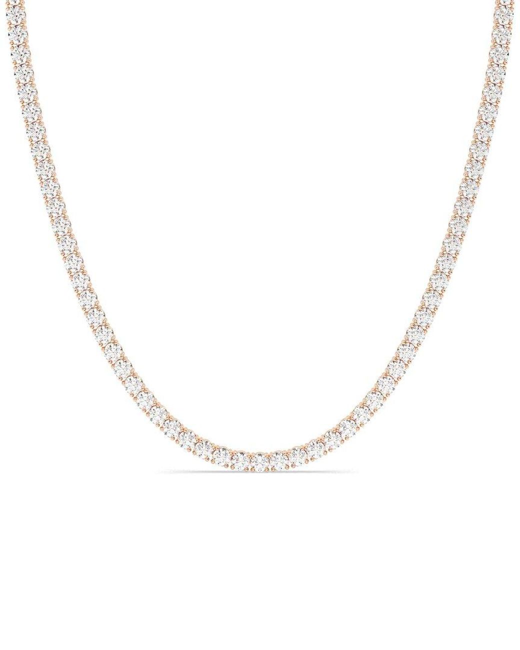 Lab Grown Diamonds White 14K 6.00 Ct. Tw. Lab-Grown Diamond Tennis Necklace