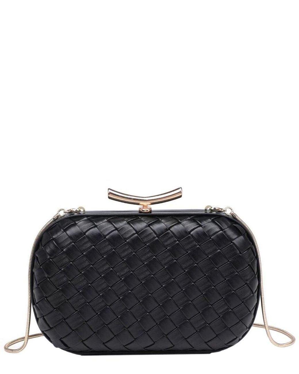 Urban Expressions Black Allison Evening Clutch