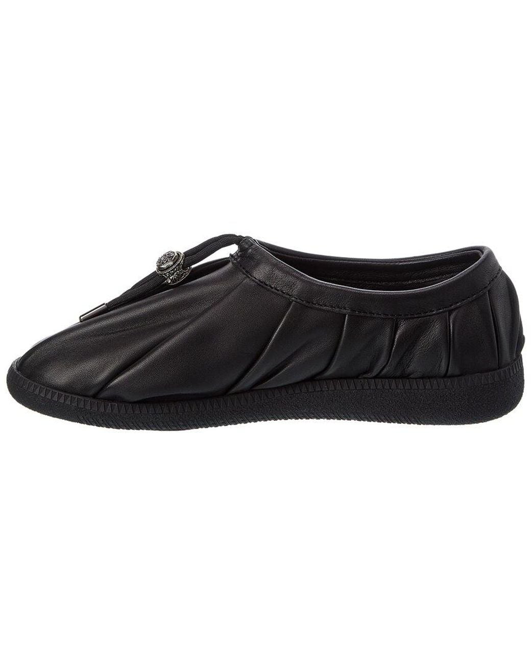Giuseppe Zanotti Black Orei Leather Sneaker