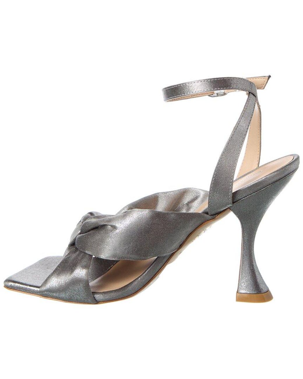 Stuart Weitzman Metallic Playa Ankle Strap Sandal
