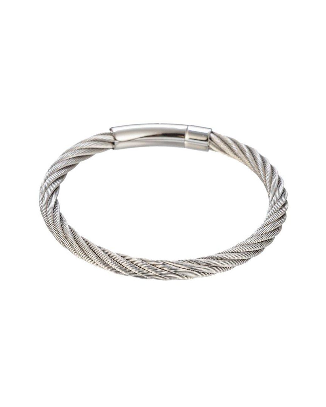 Eye Candy LA White The Bold Collection Titanium Ralph Bracelet