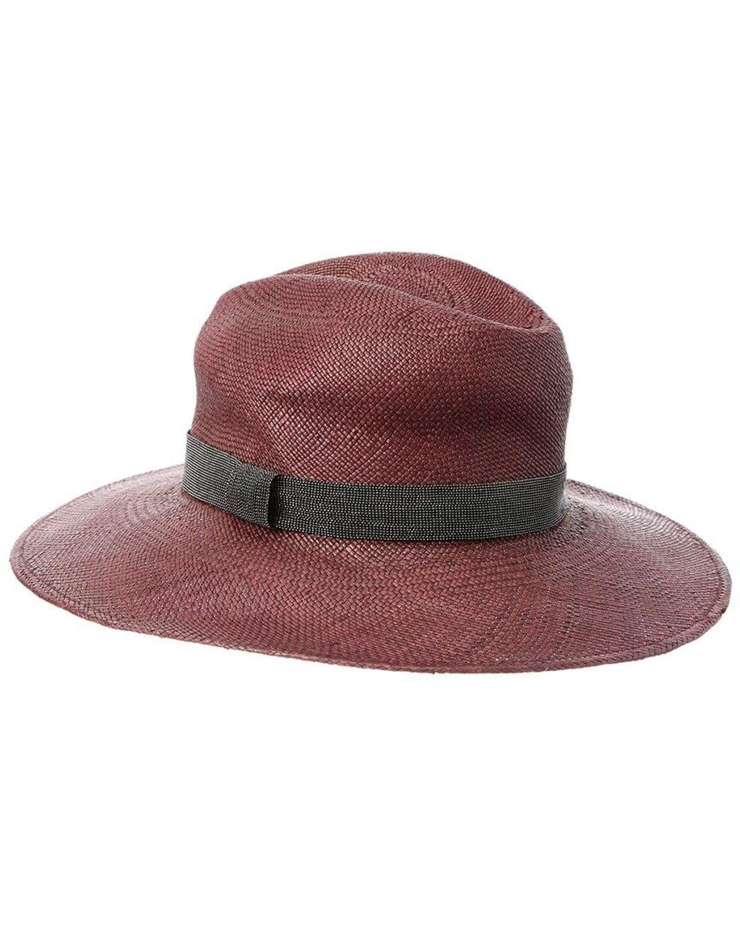 Brunello Cucinelli Red Hat