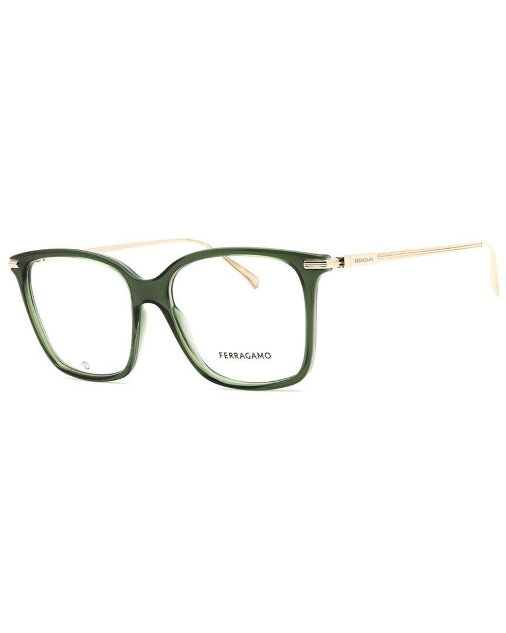 Ferragamo Black 53Mm Optical Frames