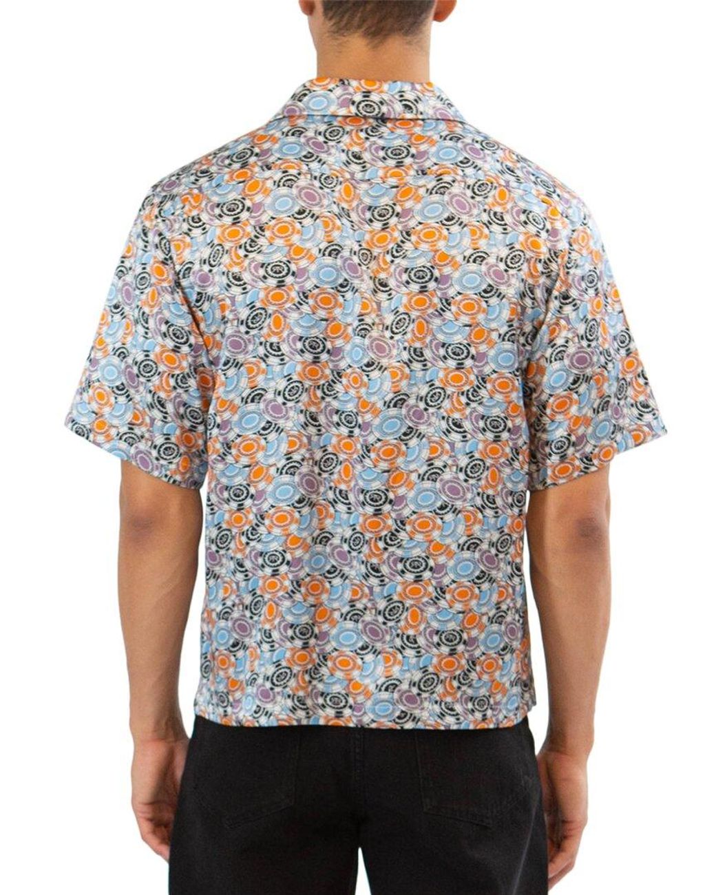 RTA Blue Oversized Shirt for men