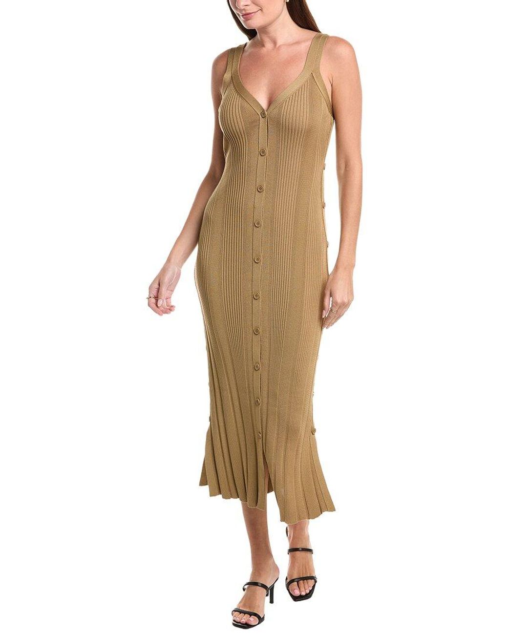 Proenza Schouler Brown Ellis Dress