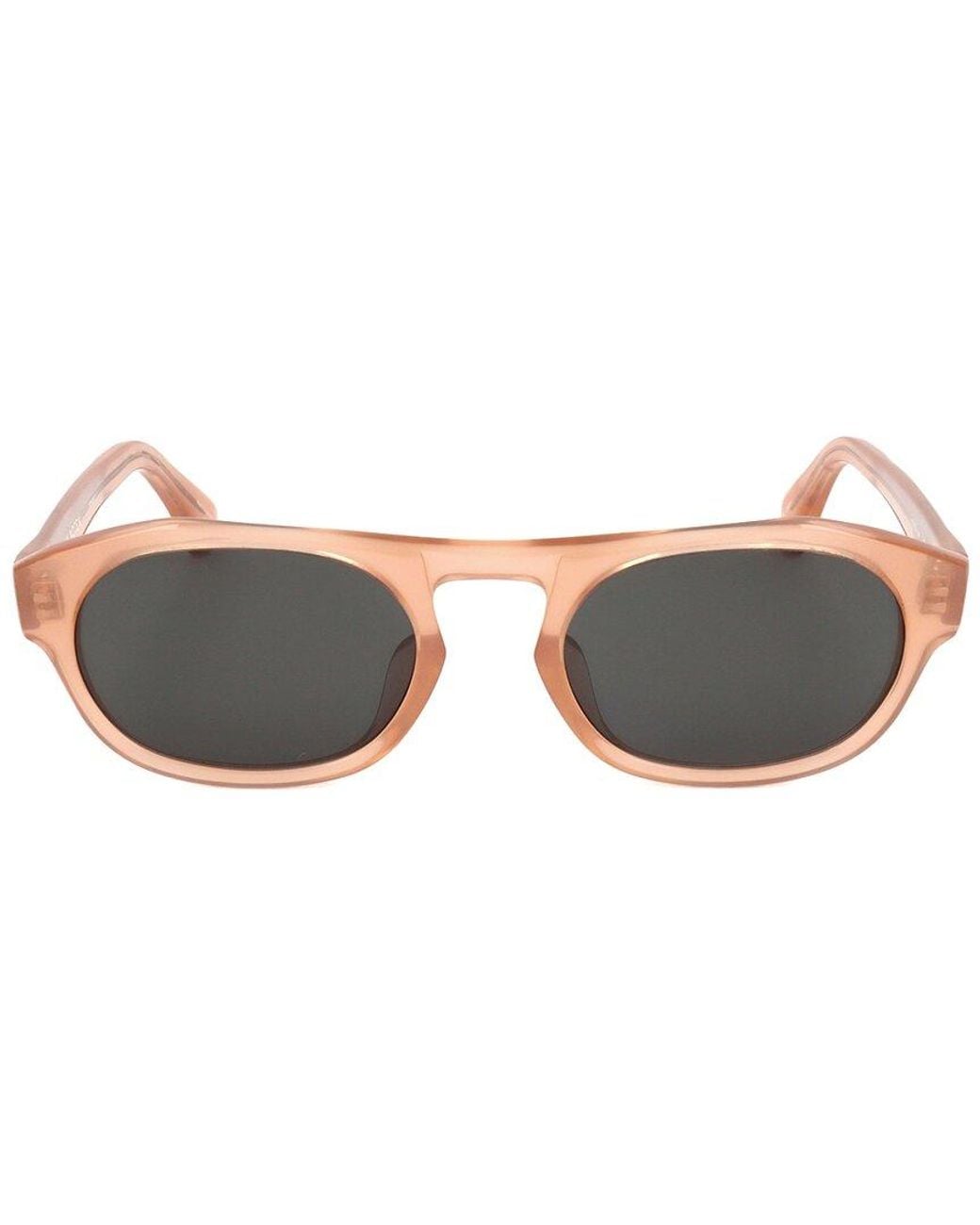 Linda Farrow White Dries Van Noten By Linda Farrow Dvn38 50Mm Sunglasses